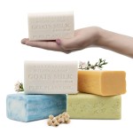 Australian Botanical Goats Milk Soap, Manuka Honey, Lemongrass and Sea Salt 6.6 OZ, Luxury Soap Bars Enriched with Shea Butter, Suitable for all Skin Types, Pack of 4
