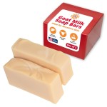 Goat Milk Stuff Goat Milk Soap - PURITY | All-Natural, Unscented, Fresh Goat Milk Soap Bar, Gentle on Sensitive Skin - Handmade (Box of 2)