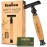 Bambaw Double Edge Safety Razor Men & Women with 5 Replacement Shaving Blades, Women Razor One Blade, Close & Smooth Shave (Thick Bamboo Black)