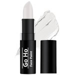Go Ho Clown White Cream-Blendable Stick - Eye Black Stick,Face Body Paint Professional SFX Makeup,Safe Facepaint&Lip Smacking White Foundation Makeup