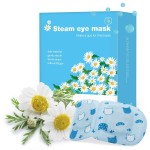 Jekeno Steam Eye Mask, 16 Packs Eye Masks for Dry Eyes, 40-60 Minutes Self Moist Warm Compress Heated Disposable Mask for Sleep, Spa Relaxing Trip Gifts, Travel Essentials for Women Men