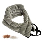 Versa Plus Versatile Heated Neck Wrap Microwavable - Neck Warmer Microwave Heating Pad for Shoulders, Sore Muscles - 29 Inches - 1 Pack