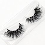 Veleasha Mink Lashes 3D Real Mink Eyelashes Natural Look Wispy Criss-Cross False Lashes 20mm Long Cat Eye Lashes 1 Pair Pack (6D06)