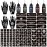 Moricher Henna tattoo kit Temporary Tattoo Kits 5 cones 96 Stencils Gifts for DIY Art Party
