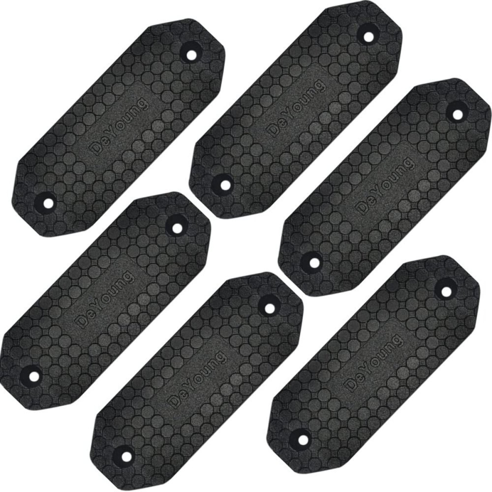 Deyoung Gun Magnet 56lbs Rated Magnetic Gun Mount, Anti Scratch Premium Rubber Coated Firearm Holder for Rifle Pistol Magazines in Vehicle Truck Car Wall and Desk