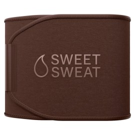 Sports Research Sweet Sweat Toned Waist Trimmer for Women and Men | Premium Waist Trainer Belt to \'Tone\' your Stomach Area (Terra, XX-Large)