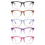 CCVOO Mix & Match Reading Glasses for Women - Lightweight, Comfortable Fit, Clear Vision - Blue Light Blocking