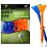 ToVii 3-1/4 Big Cup Plastic Golf Tees 40 PackExcellent Durability and Stability Tees |Golf Plastic Tees Reduced Friction & Side Spin (Orange/Blue)