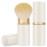Falliny Retractable Kabuki Makeup Brush, Travel Face Blush Brush, Portable Powder Foundation Sunscreen Brush with Cover for Blush, Bronzer, Buffing, Flawless Powder Cosmetics