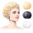 3 Pack Extra Large Double Layer Adjustable Shower Caps for Women, Waterproof Exterior & EVA Lining, Oversized Design for All Hair Lengths