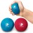 Serenilite 2 Ball Bundle Blue, Red, Stress Balls for Adults, Anxiety Relief Items, Grip Strength Trainer, Meditation Accessories, Physical Therapy Equipment, Fidget Ball, Hand Grip Strengthener.