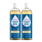 Puracy Body Wash, Natural Body Wash, 98.6% Pure Plant Ingredients, Moisturizing Shower Gel for Women Men Kids, Body Soap for Dry Sensitive Skin. Gently Scented with Coconut & Vanilla 12 Oz (2-Pack)