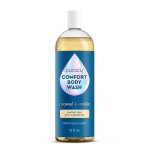 Puracy Body Wash, Natural Body Wash, 98.6% Pure Plant Ingredients, Moisturizing Shower Gel for Women Men Kids, Body Soap for Dry Sensitive Skin. Gently Scented with Coconut & Vanilla 12 Oz