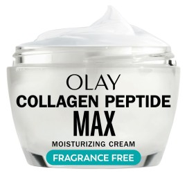 Olay Collagen Peptide Face Moisturizer, Firming Cream for Women, Fragrance-Free, Non-Greasy - Hydrating, Anti-Aging, Anti-Wrinkle, Smoothing of Fine Lines, Tightening Skin Care - Niacinamide, 1.7 Oz