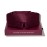 DROWSY Silk Sleep Mask - Face-Hugging, Padded Cocoon for Luxury Sleep in Total Darkness - 100% Pure Mulberry Silk (La Vie En Rouge)