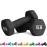 Balelinko Home Gym Equipment Workouts Strength Training Weight Loss Pilates Weights Yoga Sets Free Weights for Women, Men, Seniors and Youth, 5LB Black, Pair