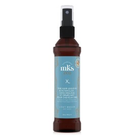 Earthly Body MKS eco X Fine Hair, Light Breeze Scent - 4 fl oz - Leave-In Treatment & Detangler for Fine Hair - Moroccan Argan Oil, Hemp Seed Oil - Vegan & Cruelty Free