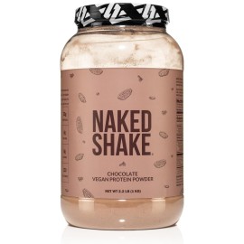 NAKED Shake - Chocolate Protein Powder - Plant Based Protein Shake with Mct Oil, Gluten-Free, Soy-Free, No Gmos Or Artificial Sweeteners - 30 Servings