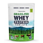 Opportuniteas Grass Fed Whey Isolate Protein Powder - Unflavored, Heavy-Metal Tested, 28g Protein, Sourced from Ireland, Hormone-Free, Non-GMO, Packaged in USA - 5lb