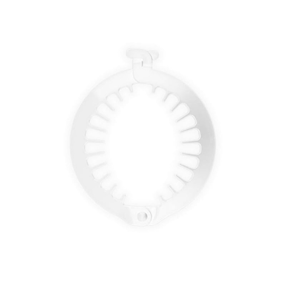 PuffCuff | Junior 3 Hair Clamp | For All Natural Thick, Curly, Kinky, Textured, Locs, or Braided Hair | Painless, Damage-Free Styling Tool | Clear | 1 Piece