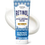 LilyAna Naturals Anti Aging Retinol Face Cream for Women - Wrinkle & Neck Cream for Firming, Retinol Moisturizer for Face with Hyaluronic Acid, Hydrating Night Cream for Fine Lines, Collagen Boost