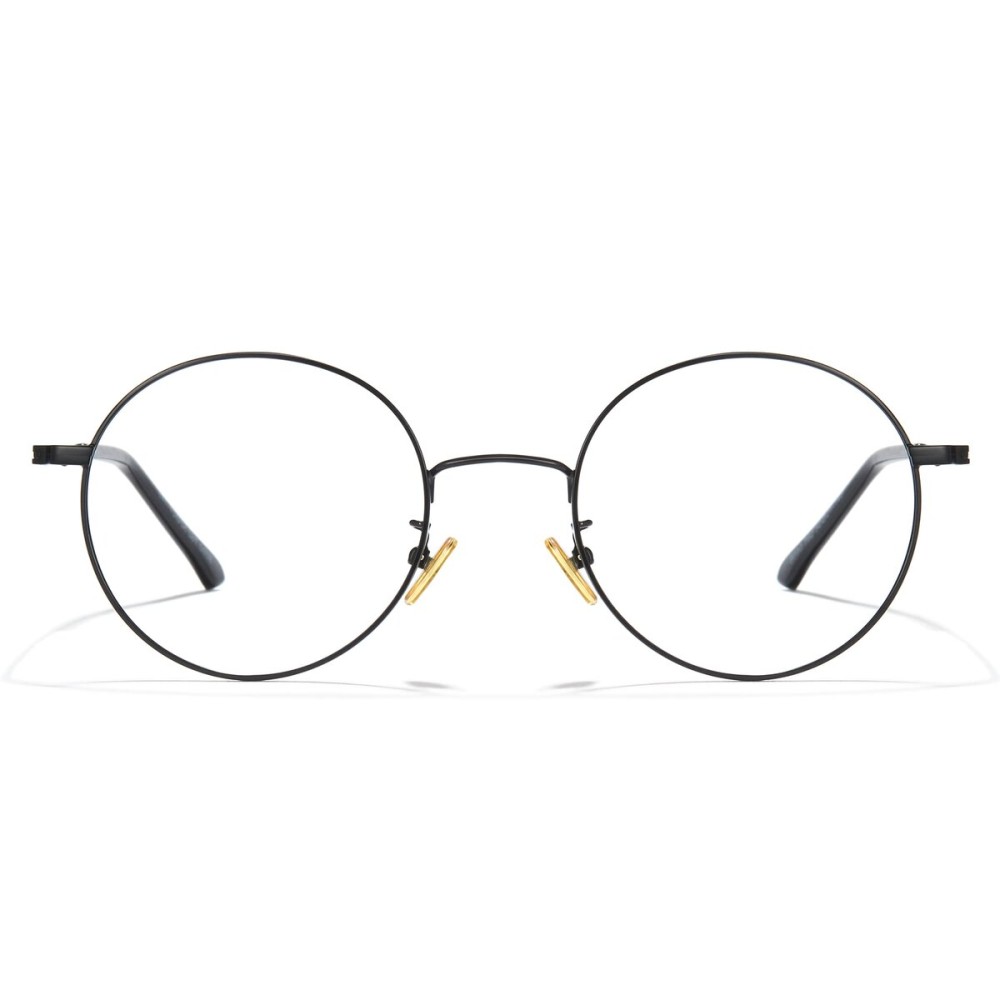 Cyxus Blue Light Blocking Glasses Women Men, Panto Style 70s Retro Looks Vintage Round Wire Office Computer Gaming Study 8090