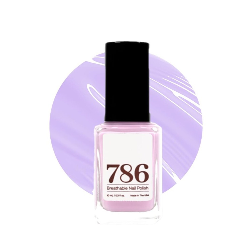 786 Cosmetics Breathable Nail Polish - Vegan, Cruelty-Free, Healthy, Halal, Fast-Drying (Provence)