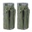 Upgraded Tactical Drawstring Molle Water Bottle Holder Tactical Pouches (Army Green)