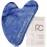 Rena Chris Gua Sha Facial Tools: Natural Blue Aventurine Guasha Tool for Face Acupuncture Therapy, Facial Massager for Jawline Sculpting and Puffiness Reducing (Blue)