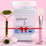 Jelly Face Mask for Facials - Hyaluronic Acid Hydrating, Brightening & Nourishing Jelly Mask with Free Jade Roller & Spatula |Professional Hydrojelly Masks | Christmas Gifts for Women, Gifts for Women