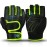 MOREOK Workout Gloves Padded Weight Lifting Gloves for Men/Women Green-M