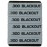 Aolamegs 300 Blackout Magazine Marking Band 6 Pack (Grey-Black)
