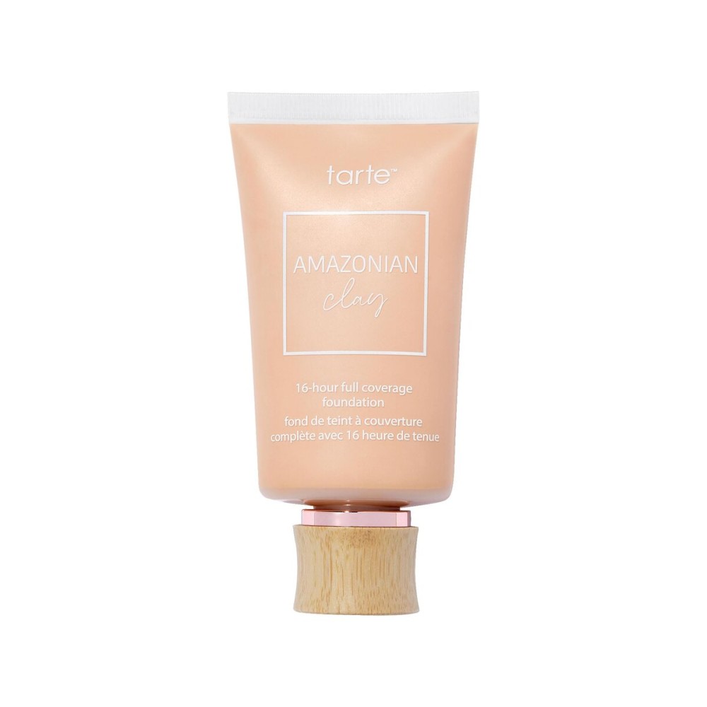 tarte Amazonian clay 16-hour Full Size coverage foundation - Matte Finish Foundation with Amazonian Clay & Vitamin E for Hydration & Smooth Looking Skin, Vegan & Cruelty Free
