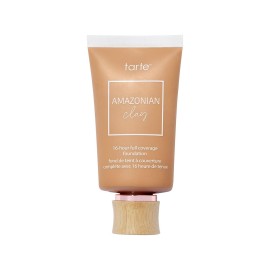 tarte Amazonian clay 16-hour Full Size coverage foundation - Matte Finish Foundation with Amazonian Clay & Vitamin E for Hydration & Smooth Looking Skin, Vegan & Cruelty Free