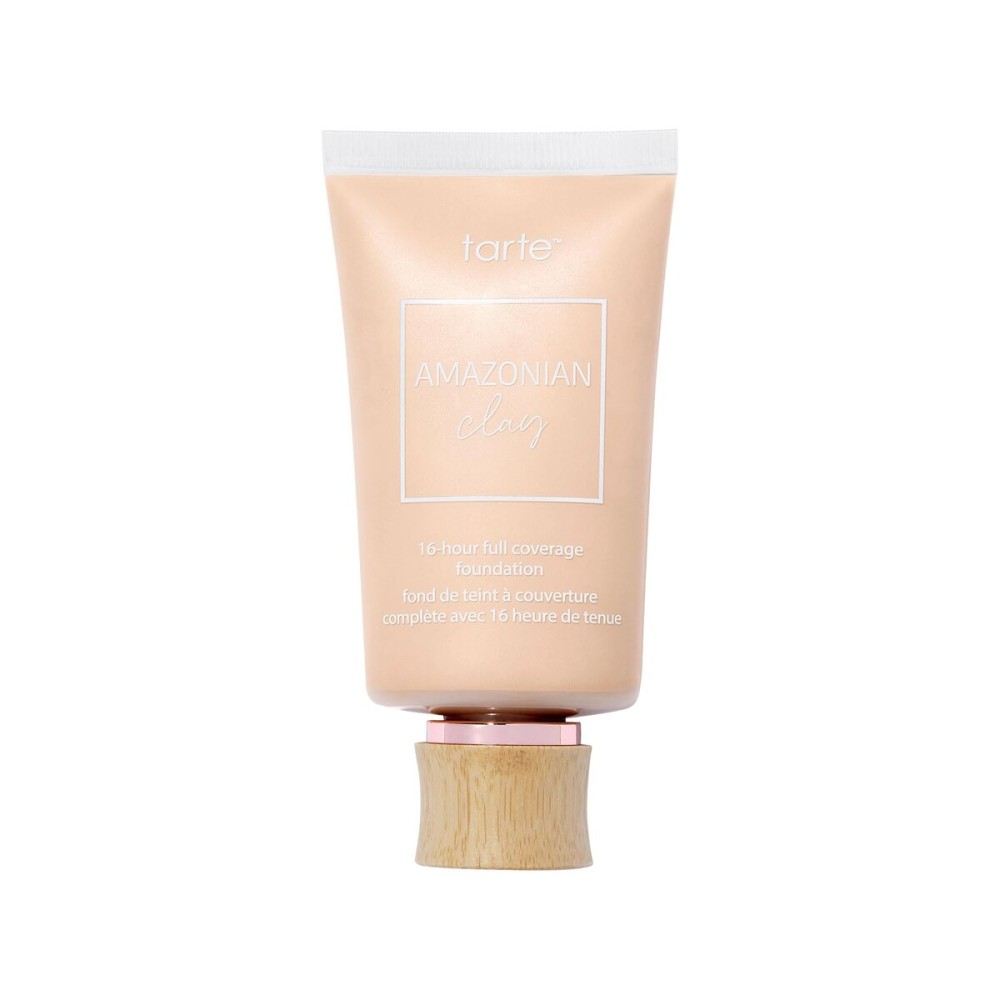 tarte Amazonian clay 16-hour Full Size coverage foundation - Matte Finish Foundation with Amazonian Clay & Vitamin E for Hydration & Smooth Looking Skin, Vegan & Cruelty Free