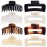 laxizar Claw Clip Hair Clip 8 Pack 4.3 Ihch Rectangular Hair Clips for Women Girls Large Hair Jaw Clips Hair Clamps