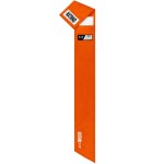 Nxtrnd Streamer Football Towel, Thin Sports Towel, Dries Hands & Football Accessories (Orange)