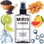 MIRIS No. 28283, Inspired by Dylan Blue, Long-Lasting Eau de Parfum for Men, Spray 3.4 Fl Oz / 100 ml