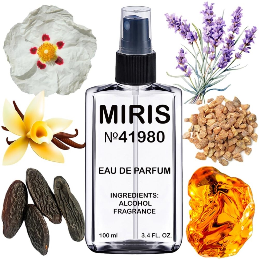 MIRIS No. 41980, Inspired by Grand Soir, Long-Lasting Unisex Eau de Parfum for Women & Men, Spray 3.4 Fl Oz / 100 ml
