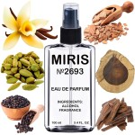 MIRIS No. 2693, Inspired by Oud Wood, Long-Lasting Unisex Eau de Parfum for Women & Men, Spray 3.4 Fl Oz / 100 ml