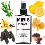 MIRIS No. 36267, Inspired by Eros Flam, Long-Lasting Eau de Parfum for Men, Spray 3.4 Fl Oz / 100 ml