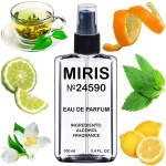 MIRIS No. 24590, Inspired by Green Tea, Long-Lasting Eau de Parfum for Women, Spray 3.4 Fl Oz / 100 ml