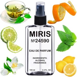 MIRIS No. 24590, Inspired by Green Tea, Long-Lasting Eau de Parfum for Women, Spray 3.4 Fl Oz / 100 ml