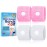 SZSTYYP Motion Sickness Bands for Kids Cruise Travel Essentials Anti-Nausea Acupressure Wristband for Morning Car Sea Sickness Wristbands for Kids-2 Pairs White/Pink