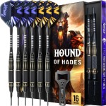 IgnatGames Premium Soft Tip Darts - 6/12 Pack Brass Barrels with Aluminum Shafts, 16 GlideXPro Flight Set, Tool Kit, Giftable Case & 100 Extra Tips