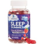Melatonin Sleep Gummies 12mg - Extra Strength Sleep Support Melatonin Gummy for Adults, Vegan Sleeping Gummy Supplement Supports Restful Sleep, Gluten-Free, Non-GMO, Tasty Berry Flavor - 120 Gummies