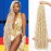36 Inch 1 Packs Soft Locs Blonde 613 Color Crochet Hair Pre Extended Long New Faux Locs Pre-looped Super Lightweight Synthetic Crochet Hair Braids For Black Women (36inch, 1pack, Blonde)