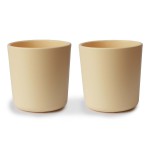 mushie Dinnerware Cups For Kids | Made in Denmark, Set of 2 (Daffodil)