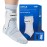Zamst A2-DX White Ankle Brace for Sports - Breathable Sports Ankle Support for Men and Women with Guard Stabilizers for High-Grade Ankle Sprain - Right, Large