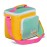 Igloo 90s Retro Collection Square Lunch Box Cooler with Front Pocket and Adjustable Strap,Yellow/Mint